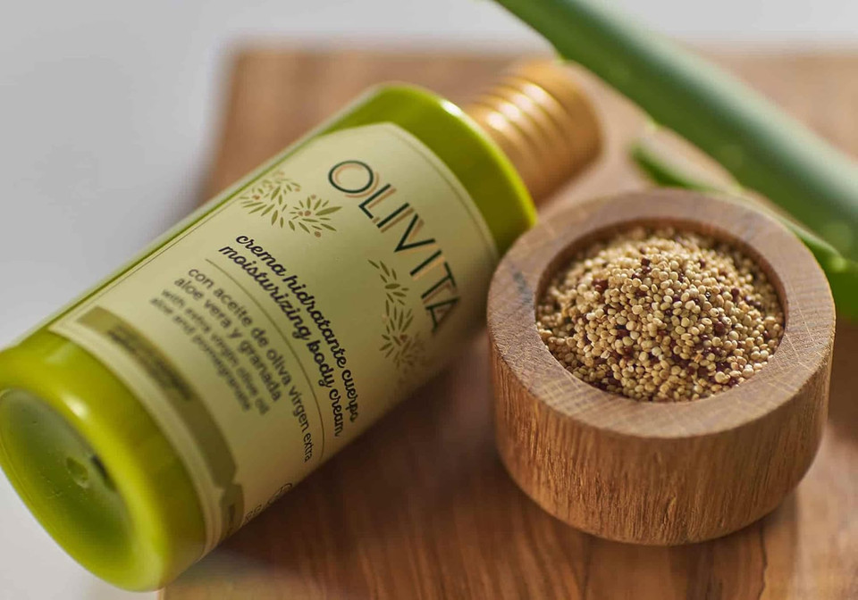 Body moisturizer for skin care with organic farming products