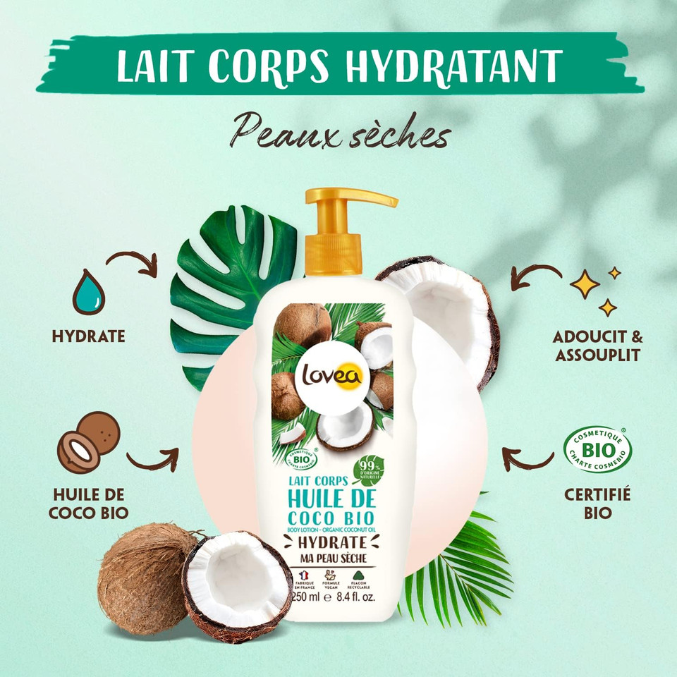 Lovea Body Lotion Coco Organic - 250 ml