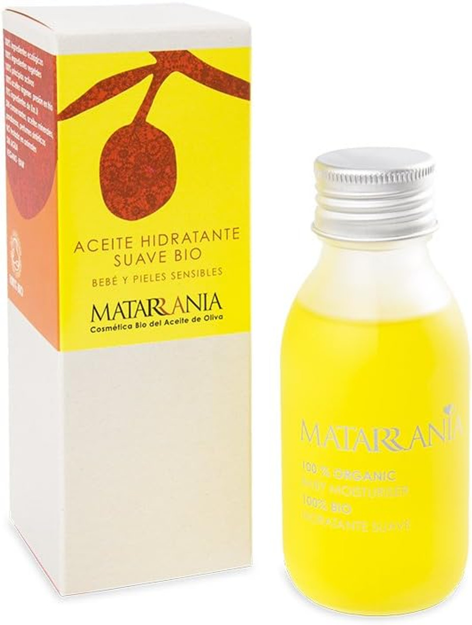 Matarrania - Aceite Hidratante Suave Bio - Bio-Ganzkörperöl - 100 ml