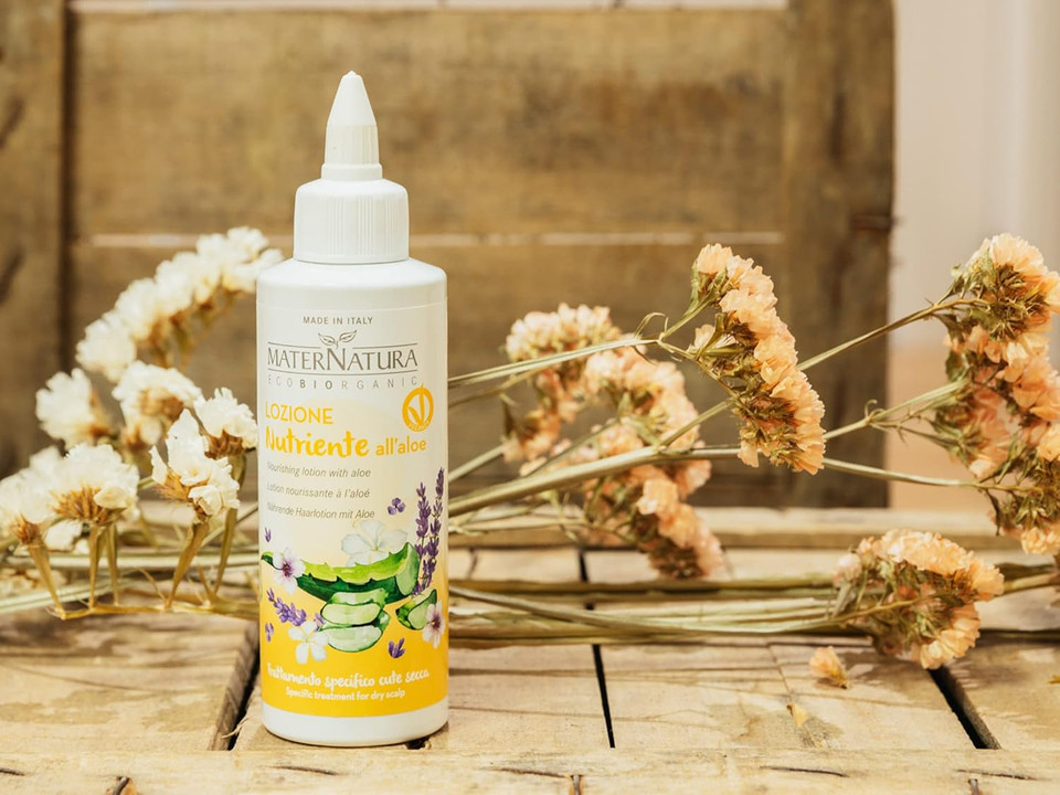 Maternatura Aloe Nutritive Lotion - Certified Organic - Specific Treatment for Dry Skin - Made in Italy - Box of 150 ml