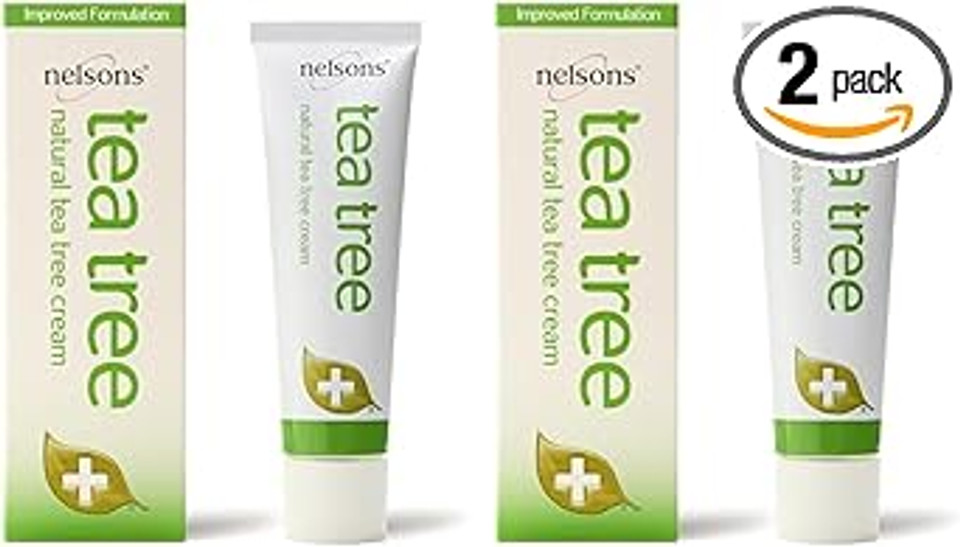 Nelsons Tea Tree Cream 30ml (Pack of 2)