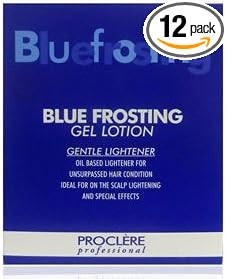 Professional Blue Frosting Gel Lotion 12 x 13g Sac
