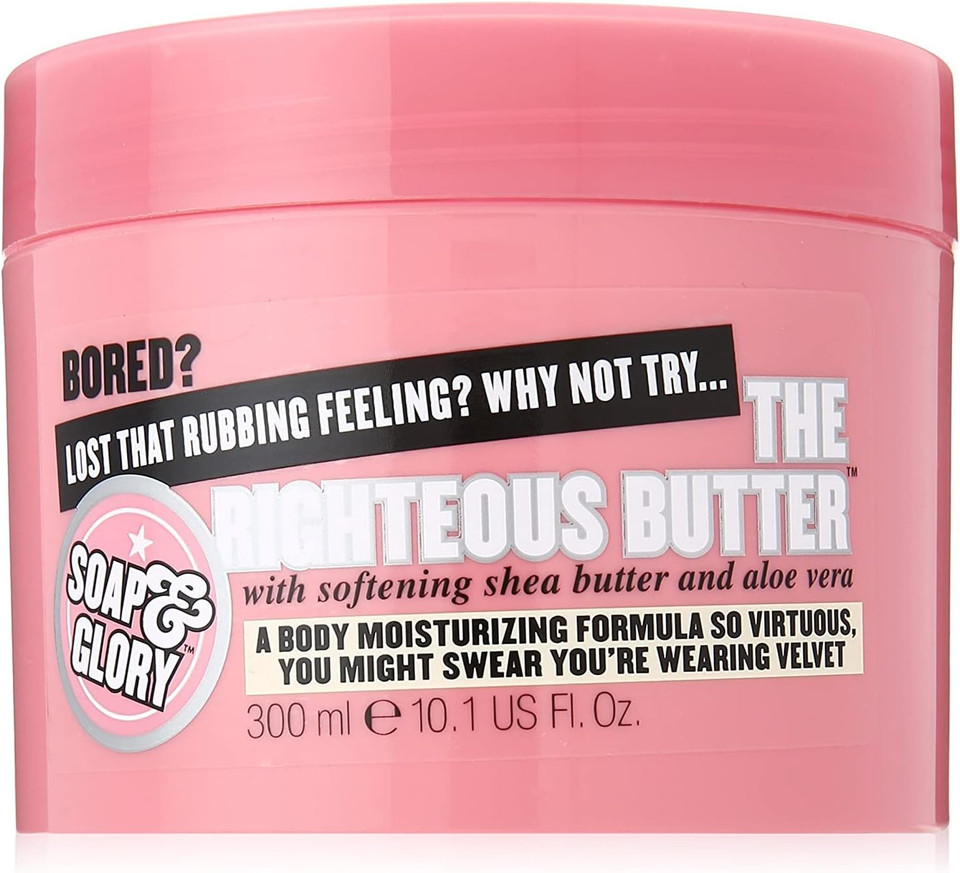 Soap And Glory The Righteous Butter Body Butter 10.1 oz (300 ml) by Soap & Glory