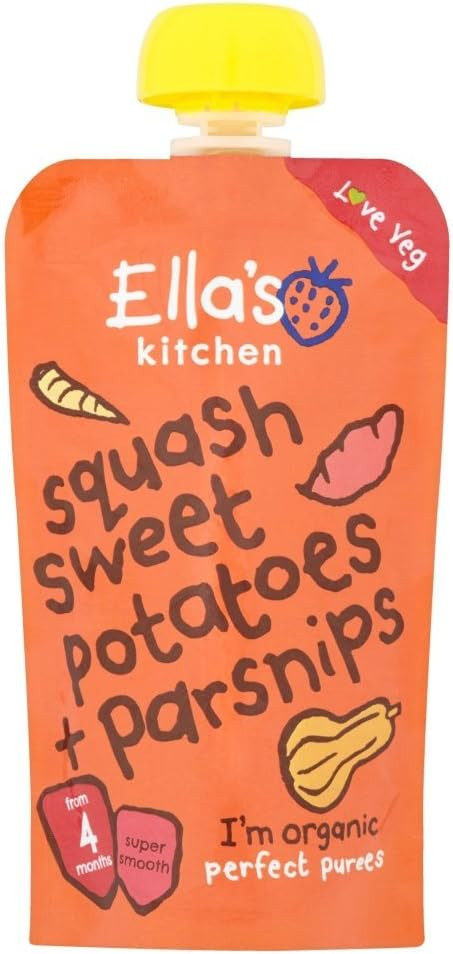 Ella's Kitchen Sweet Potatoes & Parsnips, 120g