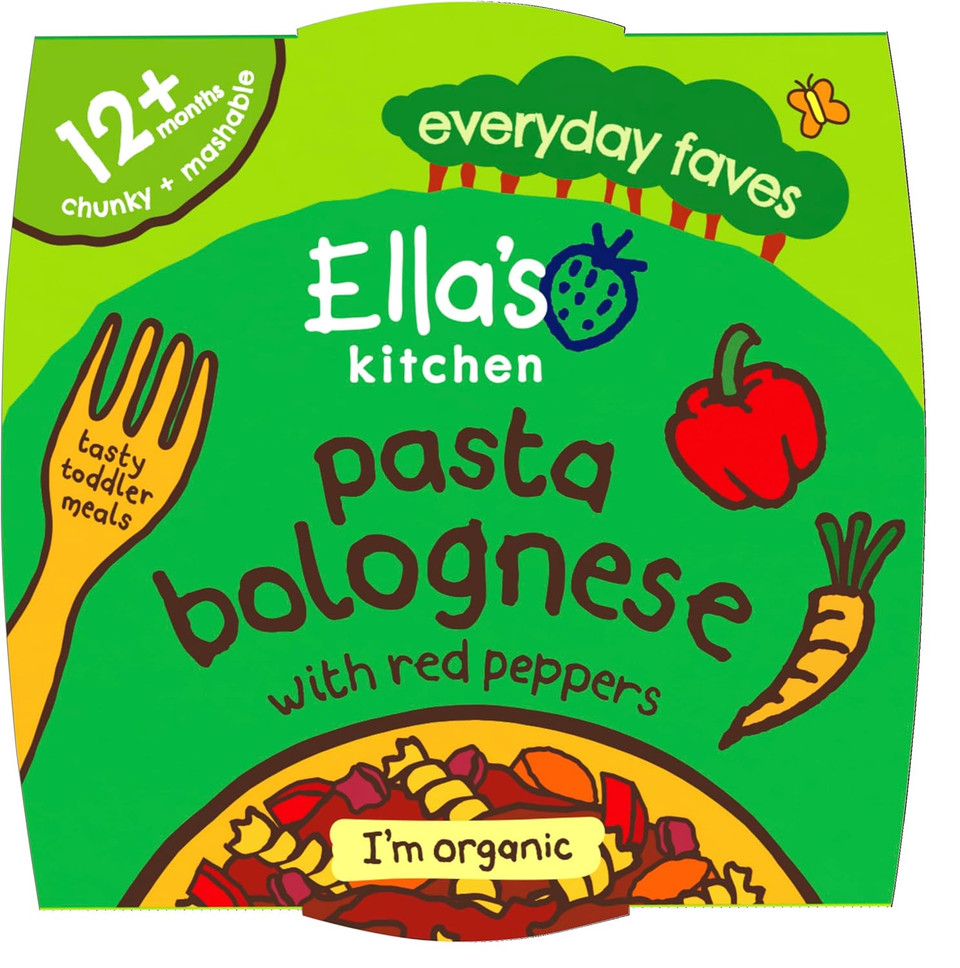 Ella's kitchen Pasta Bolognese with Red Peppers 12+ Months 200g