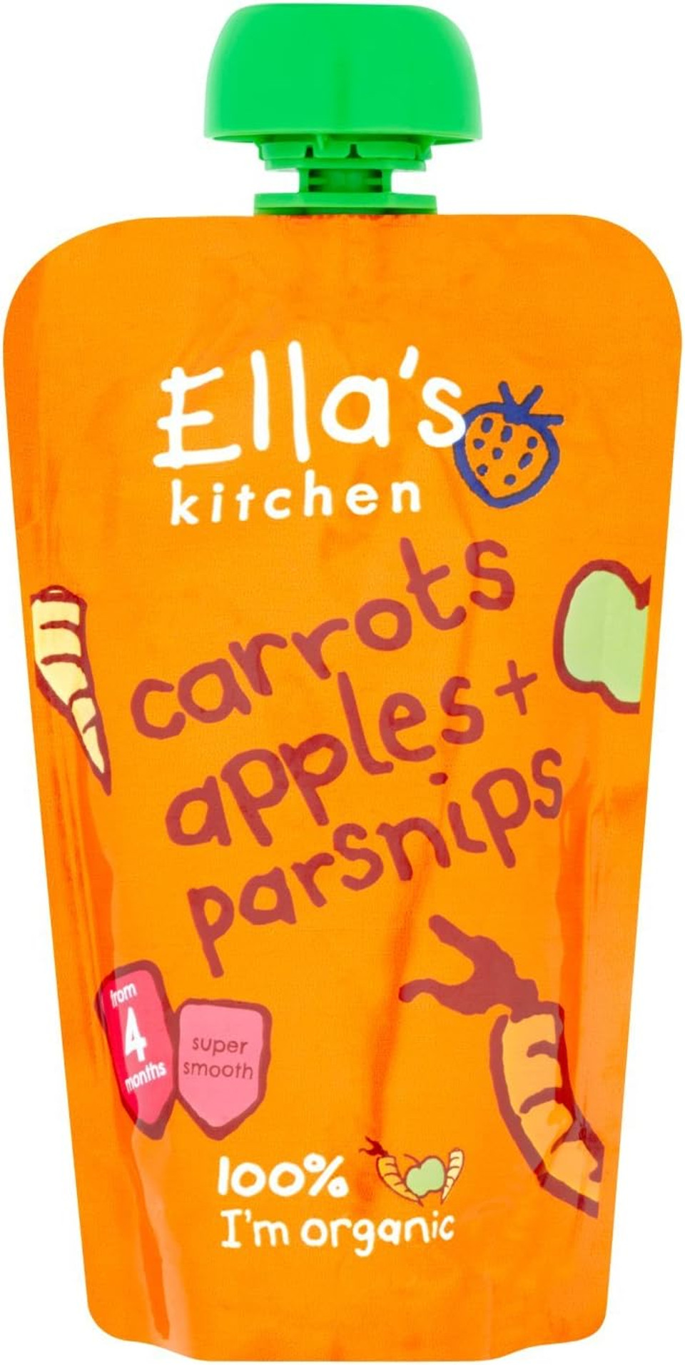 Ella's Kitchen First Taste Prunes 70g, Pack of 7, (Packing May Vary)