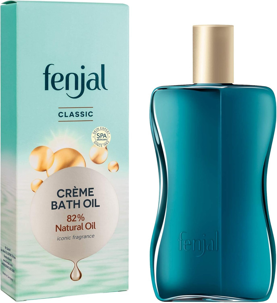 Fenjal Classic Luxury Creme Bath Oil, Cleanses and Nourishes Your Skin, 125 ml