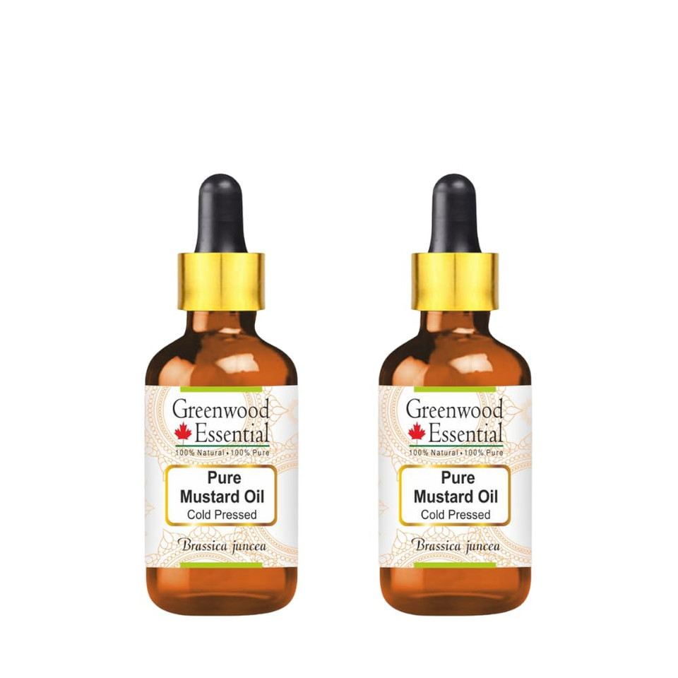 Greenwood Essential Pure Dill Seed Essential Oil (Anethum graveolens) Steam Distilled (Pack of Two) 30ml X 2 (2 oz)