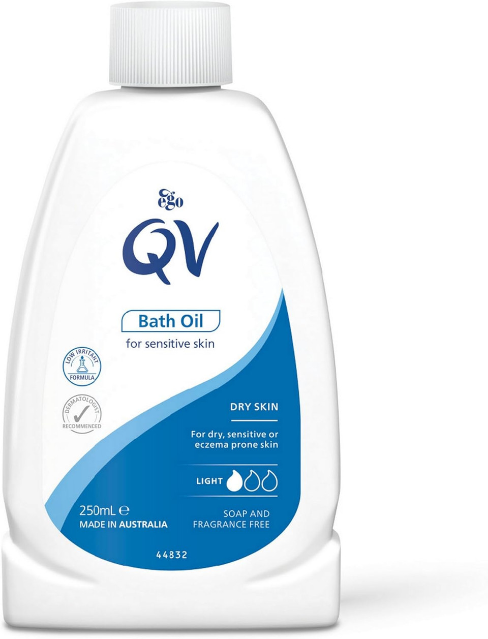 QV Bath Oil (500 ml) Moisturising Bath Soak for Sensitive Skin, Relief from Dry Itchy Skin, Gentle pH Balanced Formula, Fragrance Free, Soap Free, Non Greasy, Noncomedogenic Bath Soak (Pack of 2) QV Bath Oil (500 ml) Moisturising Bath Soak for Sensitive Skin, Relief from Dry Itchy Skin, Gentle pH Balanced Formula, Fragrance Free, Soap Free, Non Greasy, Noncomedogenic Bath Soak (Pack of 2)