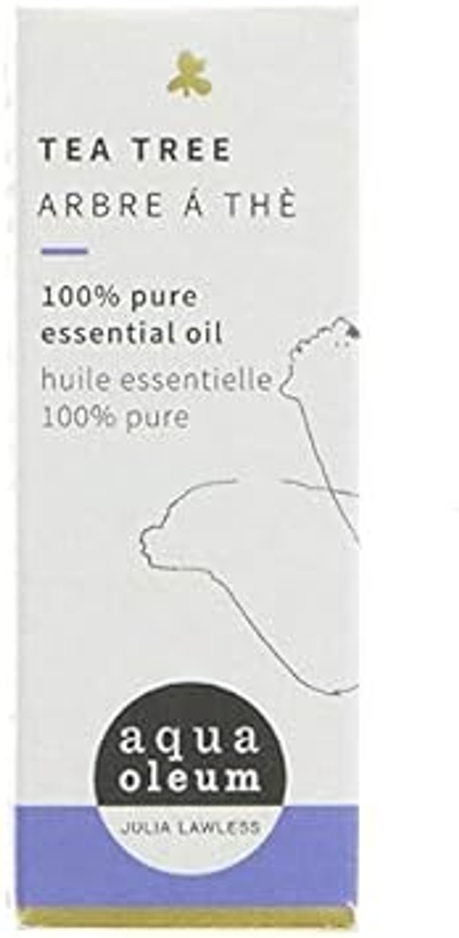 Aqua Oleum Tea Tree Oil Merchandiser 10 ml (Pack of 18)