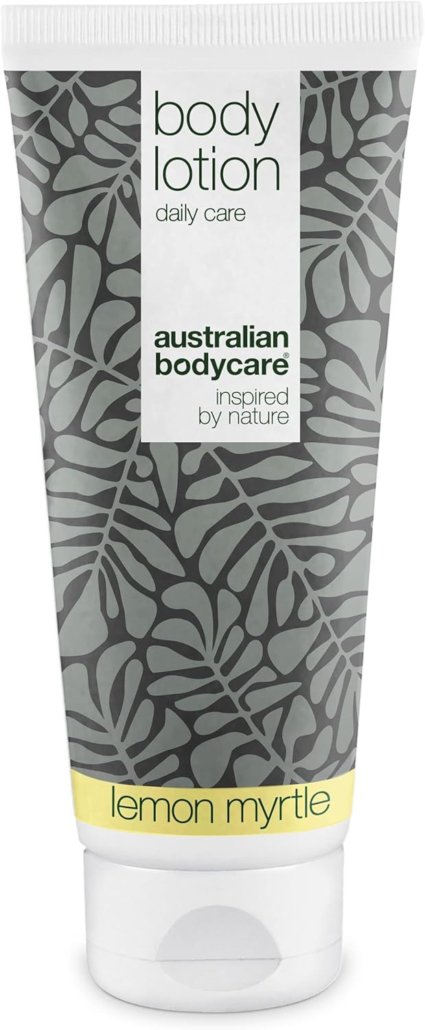 Australian Bodycare Body Lotion for Women & Men 200 ml | Tea Tree Oil Body + Lemon Myrtle Lotion for Dry Skin | Daily care Relieve pimples, Ringworm, Fungus, Jock Itch, Acne, Body Odor & smelly feet