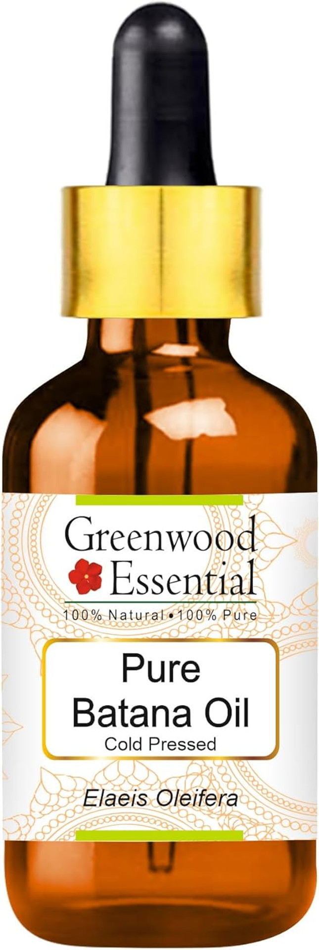 Greenwood Essential Pure Batana Oil (Elaeis oleifera) with Glass Dropper Cold Pressed 100ml x 3 (10 oz) Greenwood Essential Pure Batana Oil (Elaeis oleifera) with Glass Dropper Cold Pressed 100ml x 3 (10 oz)