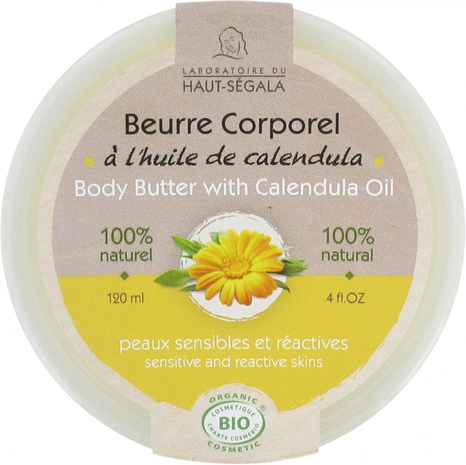 Laboratoire Du Haut-Segala Organic Body Butter with Calendula Oil, 120 ml