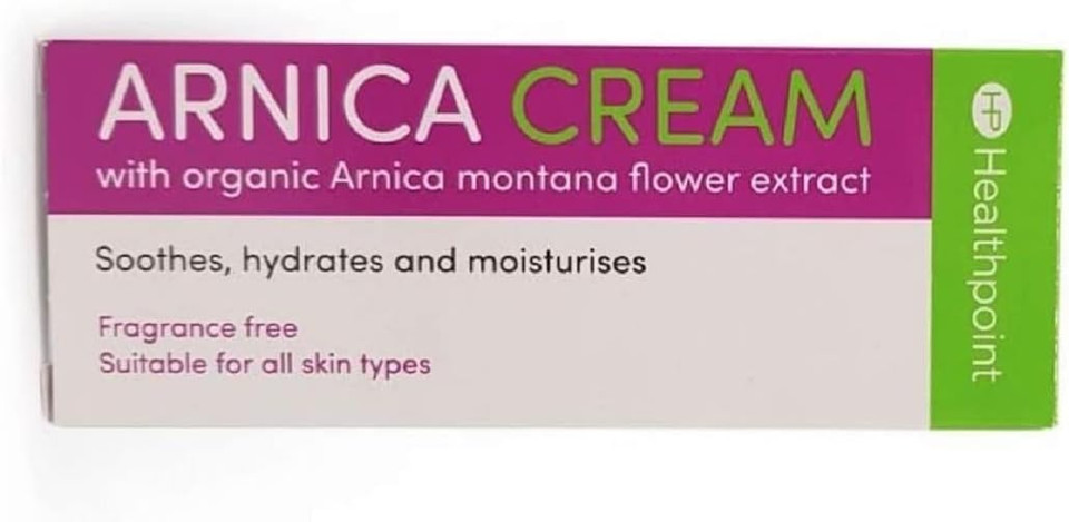 Healthpoint Arnica Cream With Organic Arnica Montana Flower Extract Almond Oil and Cocoa Butter (Triple Pack)