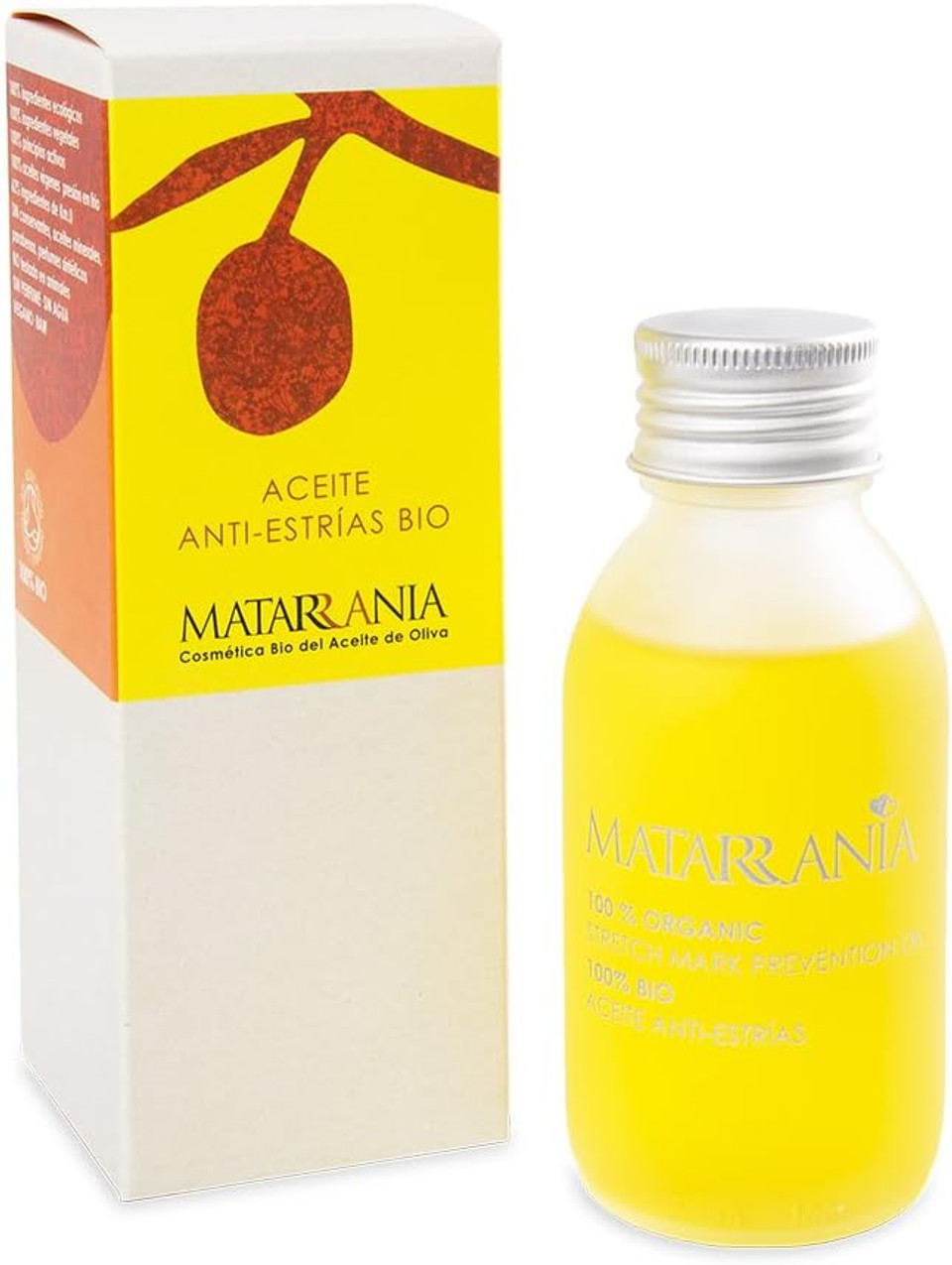 Organic anti-strech mark oil Matarrania 100ml