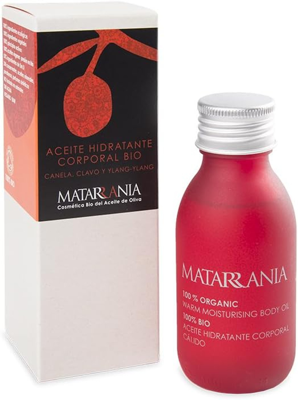 Matarrania - Aceite Hidratante Corporal Bio - Organic Body Oil - Cinnamon, Cloves & Ylang-Ylang - 100 ml Matarrania - Aceite Hidratante Corporal Bio - Organic Body Oil - Cinnamon, Cloves & Ylang-Ylang - 100 ml