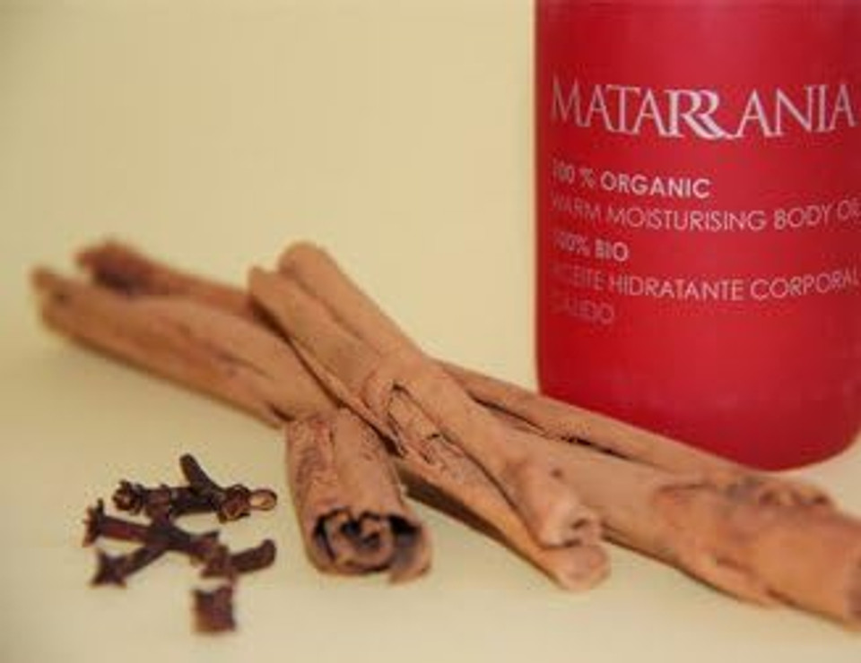 Matarrania - Aceite Hidratante Corporal Bio - Organic Body Oil - Cinnamon, Cloves & Ylang-Ylang - 100 ml Matarrania - Aceite Hidratante Corporal Bio - Organic Body Oil - Cinnamon, Cloves & Ylang-Ylang - 100 ml