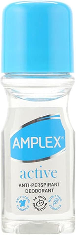 Amplex Deodorant 50ml 6 Pack Natural Scent (Active)