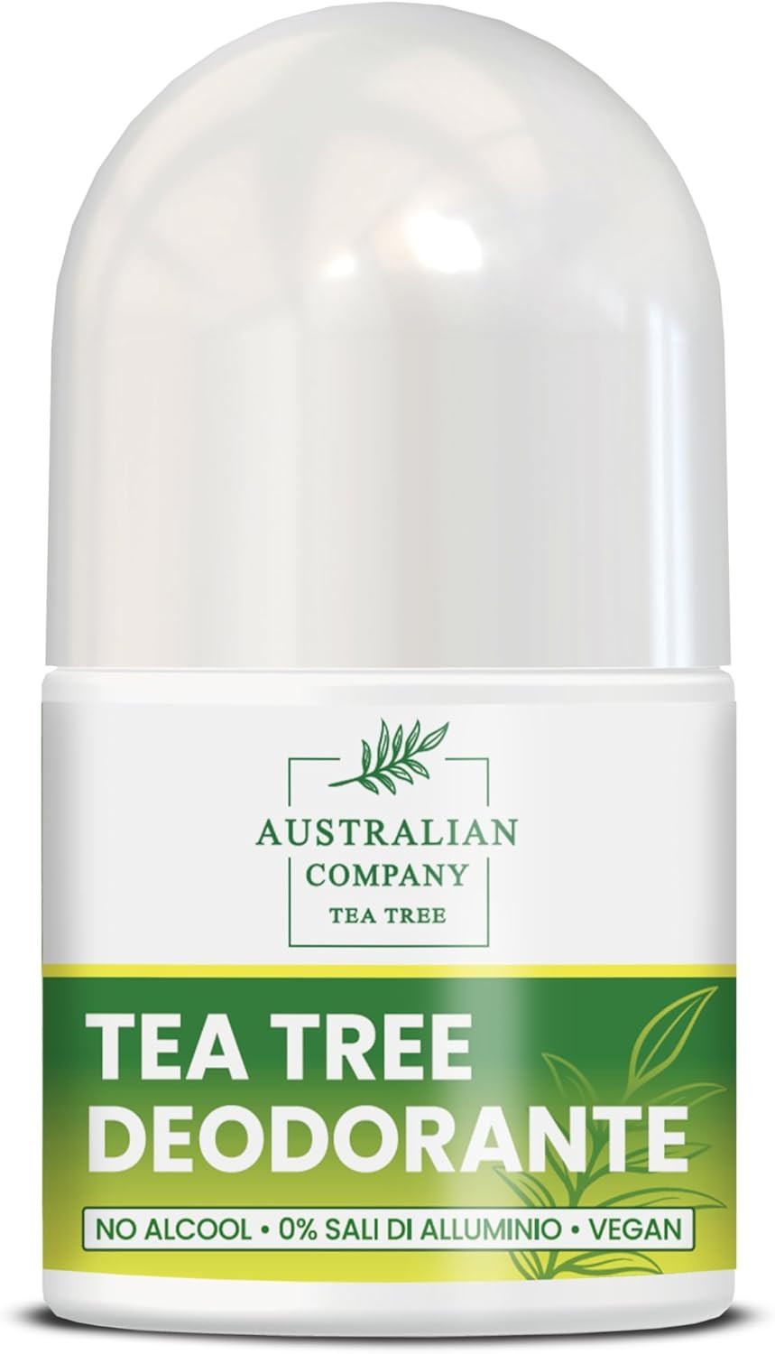 Tea Tree Roll-On Deodorant 50 ml - Cleansing - Australian Company