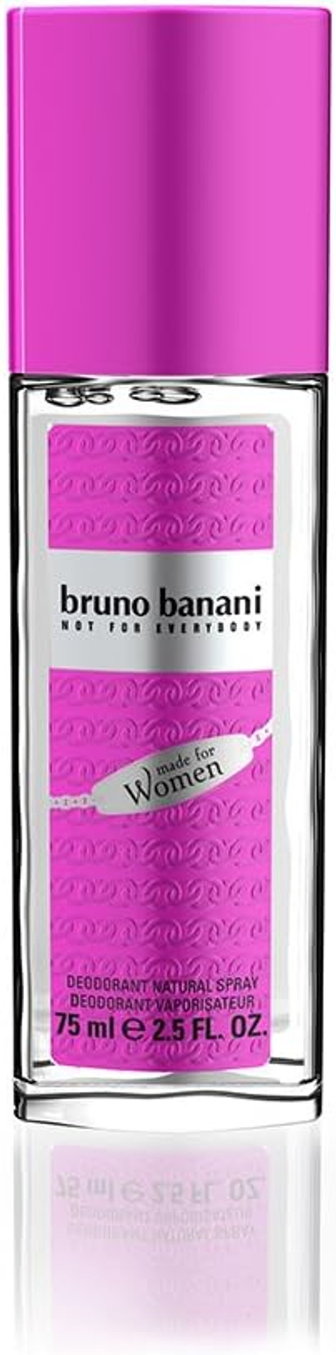 Bruno Banani Made for Women Natural Deodorant Spray 75 ml