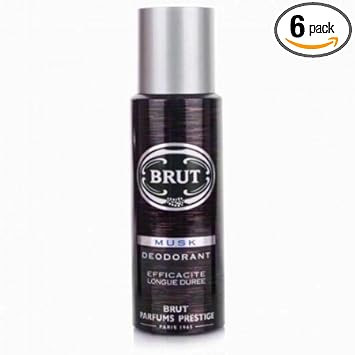 BRUT DEO MUSK 200ML PK 6