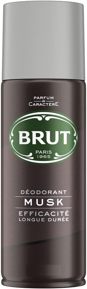 3 x Brut Deodorant Body Spray 200 ml - Musk