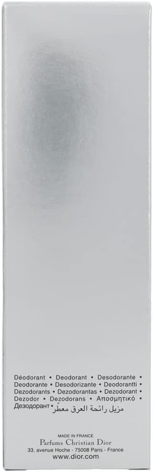 Christian Dior Unisex Desodorante DIOR HOMME DEODORANT 150ML, Black, One Size UK