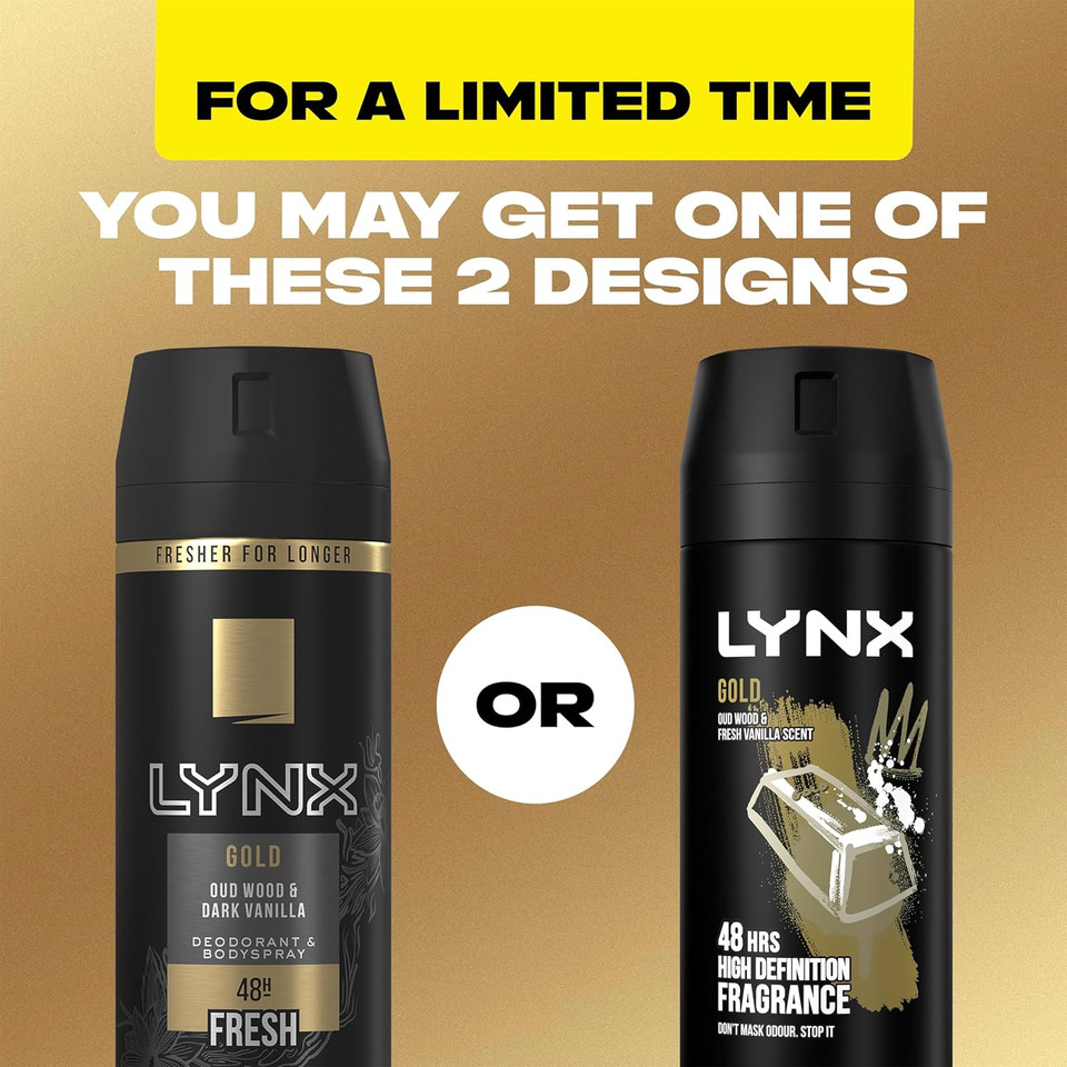 Lynx Gold Bodyspray 150 ml