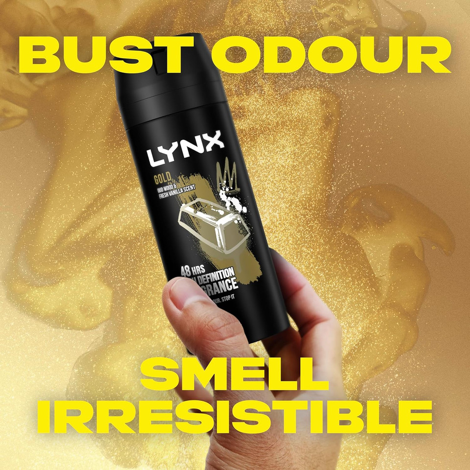 Lynx Gold Bodyspray 150 ml
