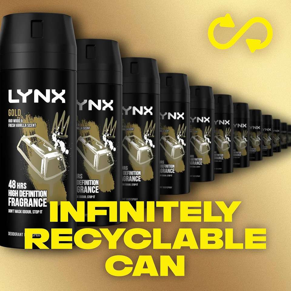 Lynx Gold Bodyspray 150 ml