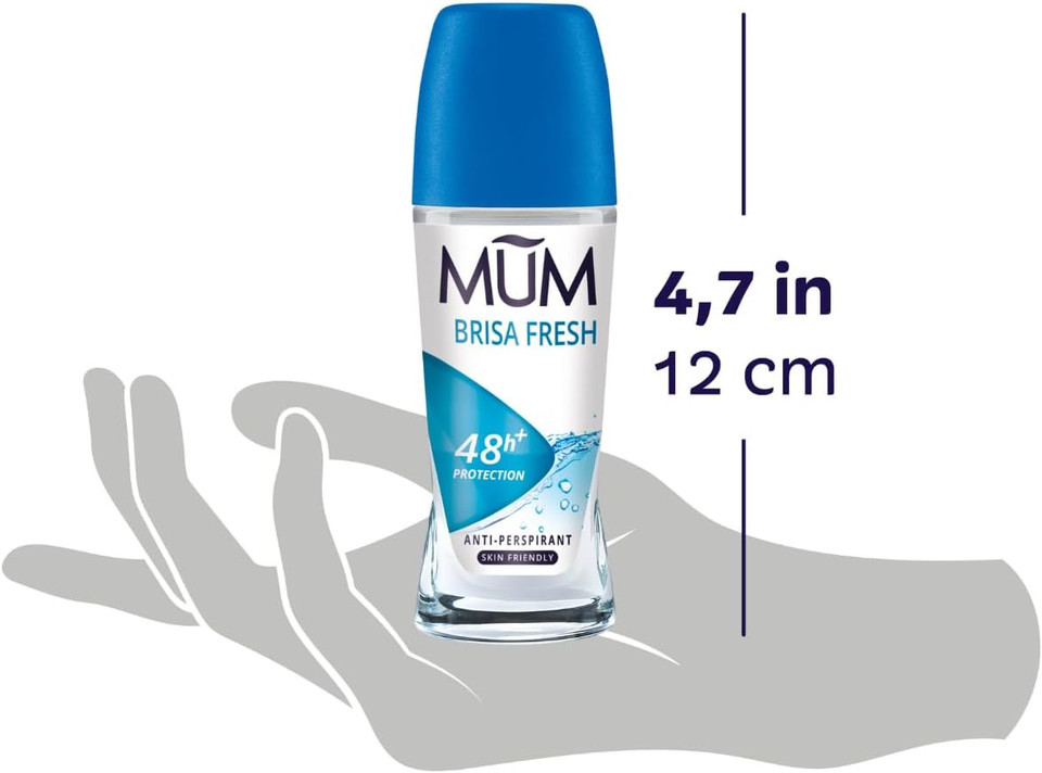 Mum Unperfumed Roll On Deodorant, 48 Hours Plus Protection, Alcohol Free Womens Mens Deodorant, Anti-Perspirant, Vegan, Sustainable Glass Bottle, Fragrance Free, 50 ml, Pack of 6 Mum Unperfumed Roll On Deodorant, 48 Hours Plus Protection, Alcohol Free Womens Mens Deodorant, Anti-Perspirant, Vegan, Sustainable Glass Bottle, Fragrance Free, 50 ml, Pack of 6