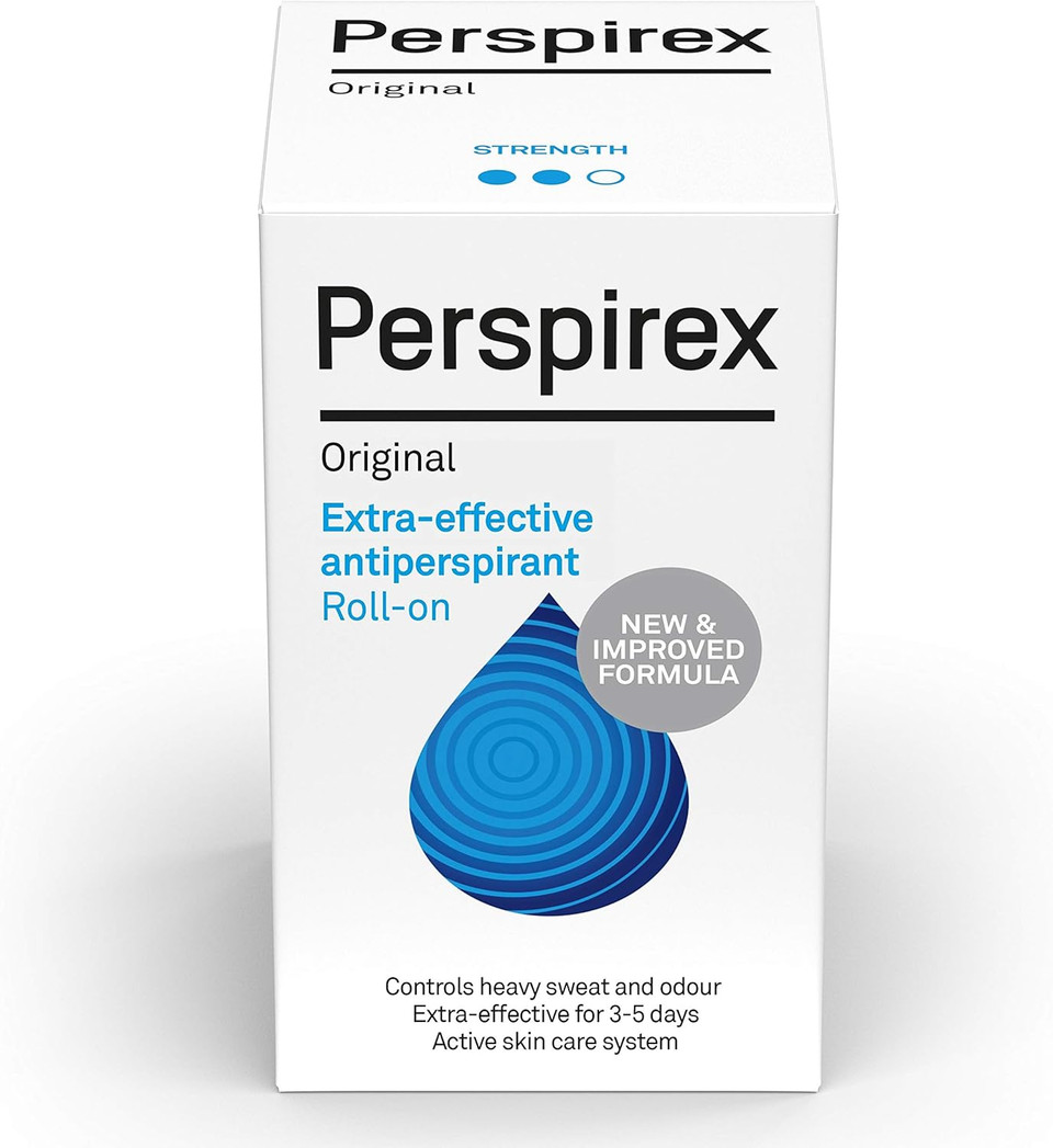 PERSPIREX Extra Strength Antiperspirant Roll On STRONG 20ml - Fresh Scent 3+ days Odour Protection