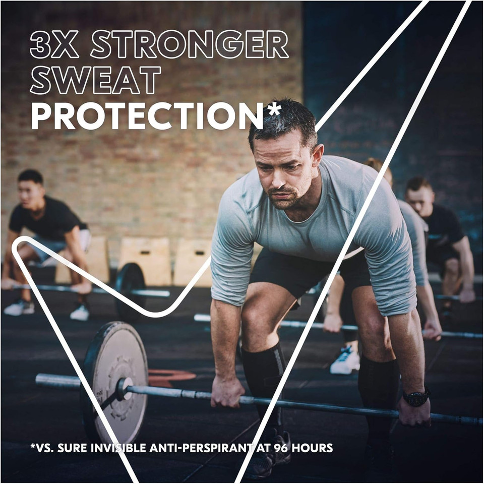 Sure Maximum Protection Confidence Anti-Perspirant Cream Women's Deodorant Stick with 3x stronger* sweat protection for 96 hour sweat and odour protection 6x 45 ml