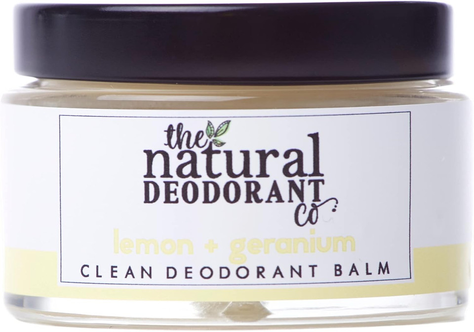 The Natural Deodorant Co, Clean Deodorant Balm Orange & Bergamot 55g, Aluminium Free, Plastic Free, All Day Protection