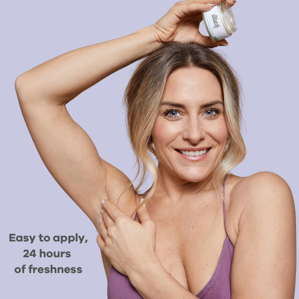 The Natural Deodorant Co. Mini/Sample Size 10g, Lavender Gentle Deo Cream, Lasts 10 Days, All Day Protection