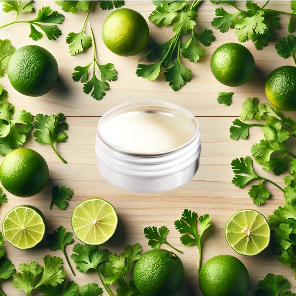 The Natural Deodorant Co. Mini/Sample Size 10g, Coriander & Lime Active Deo Balm, Lasts 10 Days, All Day Protection