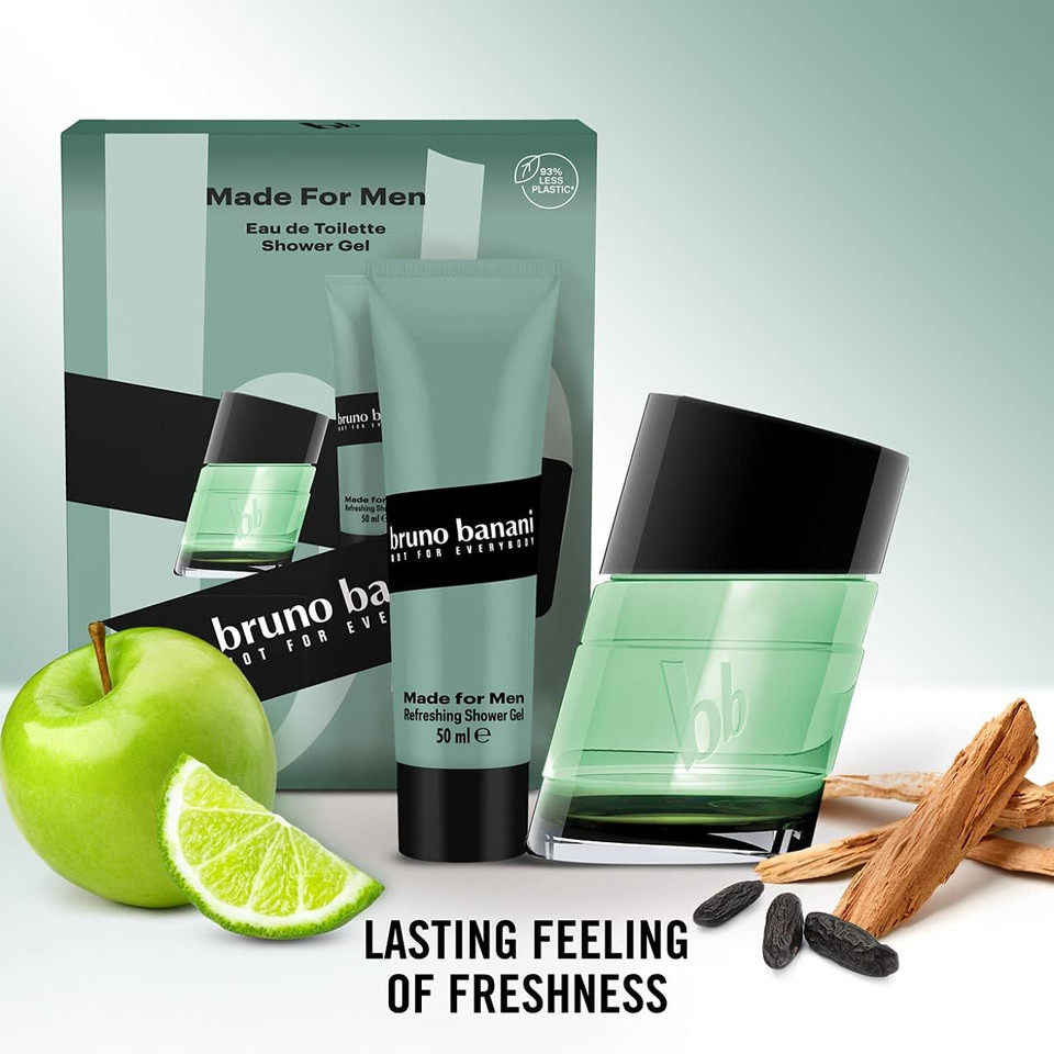 bruno banani Made for Man Gift Set Eau de Toilette 30 ml + Shower Gel 50 ml