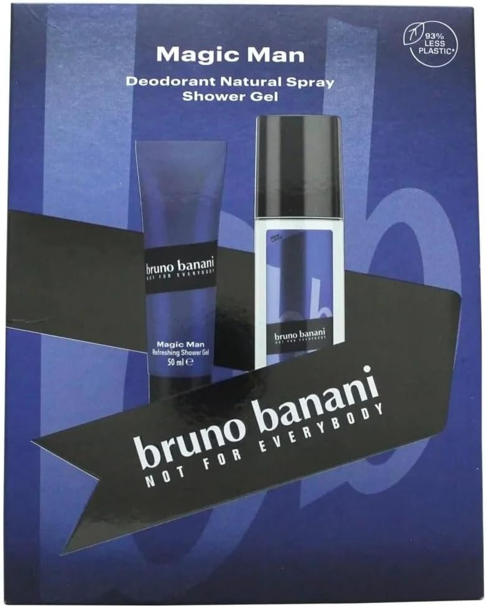 Bruno Banani Magic Man Gift Set Deodorant Natural Spray 75ml + Shower Gel 50ml
