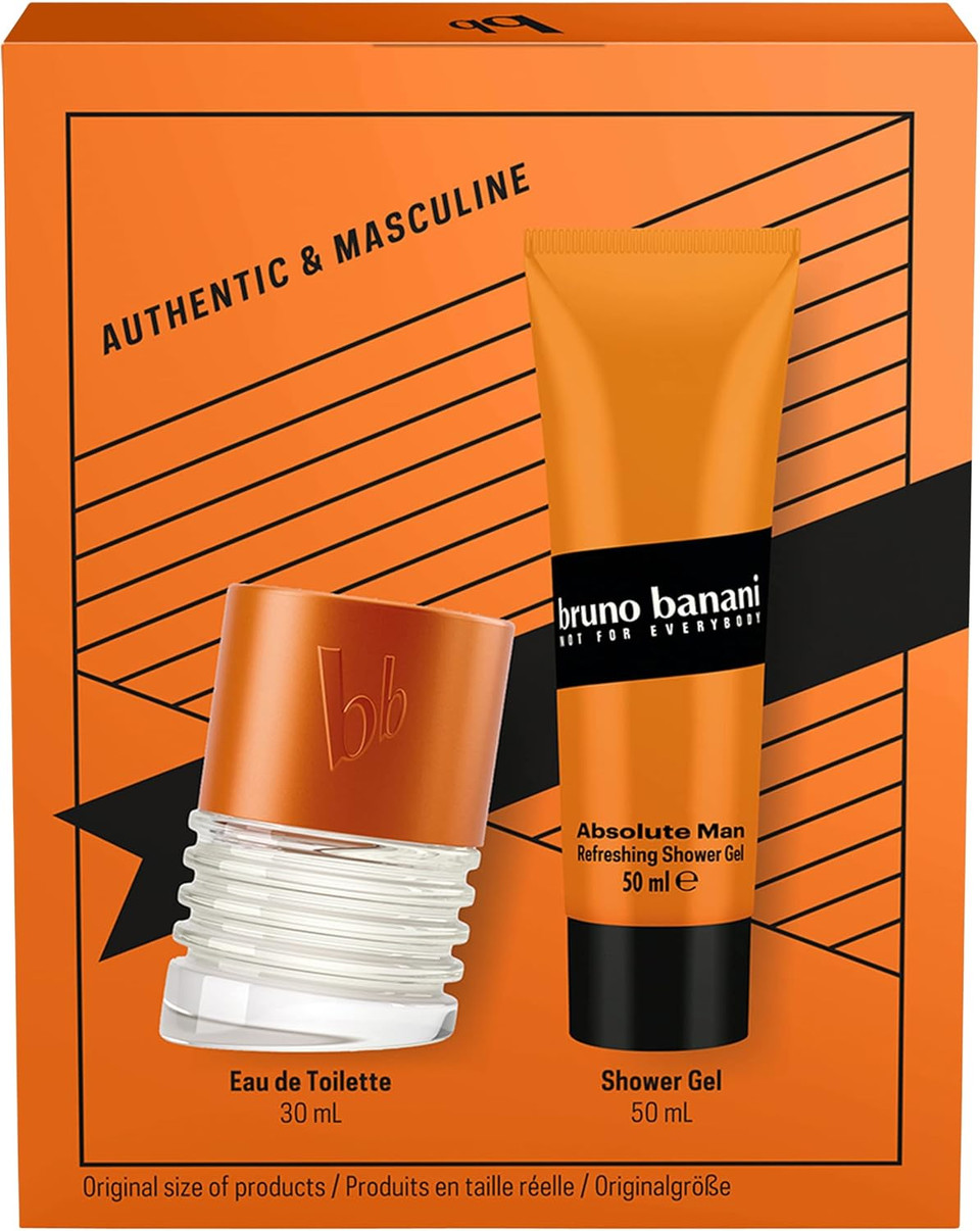 bruno banani Absoloute Man Eau de Toilette Gift Pack 30 ml + Shower Gel 50 ml