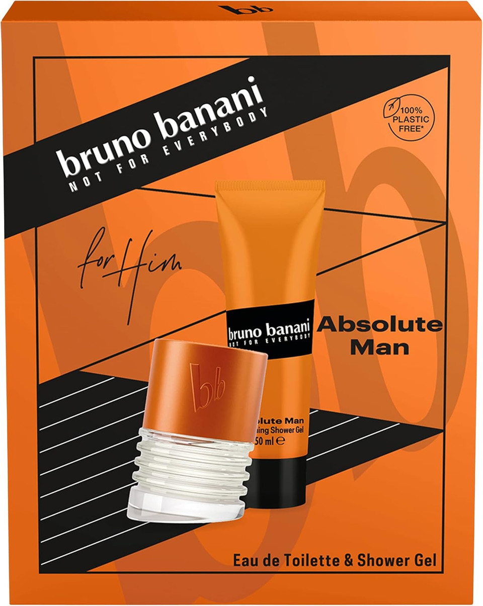 bruno banani Absoloute Man Eau de Toilette Gift Pack 30 ml + Shower Gel 50 ml