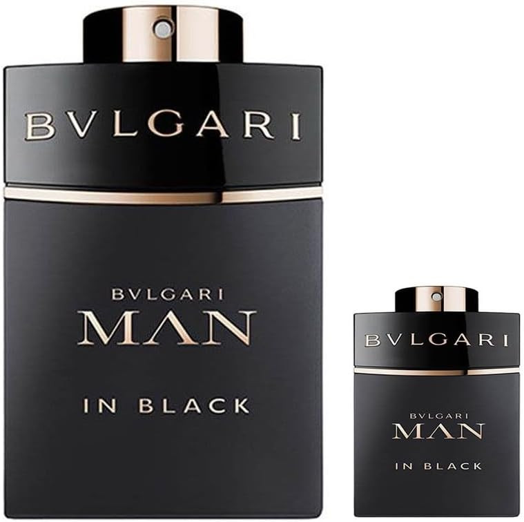 Bvlgari Man In Black Men's Gift Box Perfume Edp 100 ml Mini Size 15 ml