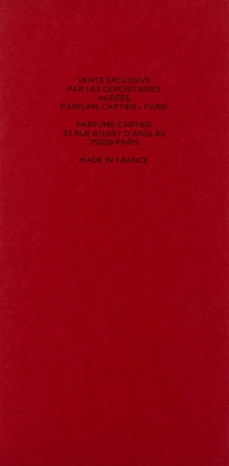 Cartier Eau De Toilette