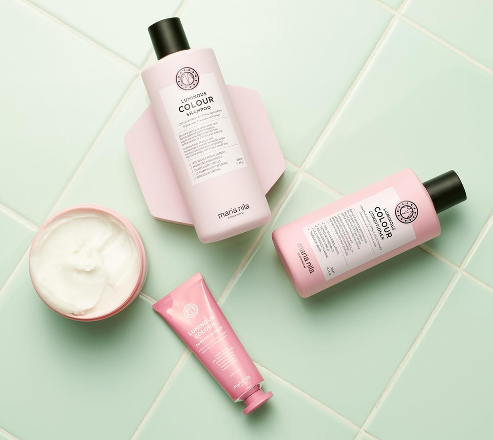 Maria Nila Luminous Color, Reduces Color Loss From Washing, Pomegranate Counteracts Dehydration, 100% Vegan & Sulfate/Paraben Free