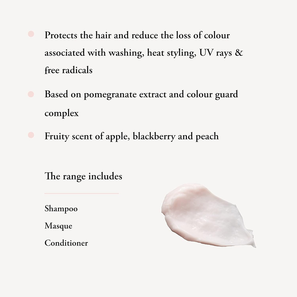 Maria Nila Luminous Color, Reduces Color Loss From Washing, Pomegranate Counteracts Dehydration, 100% Vegan & Sulfate/Paraben Free