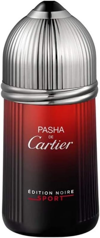Cartier Pasha de Edition Noire Sport Eau de Toilette Spray for Men, 3.3 Ounce