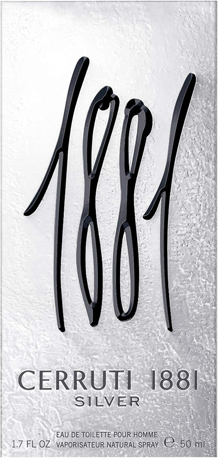 Cerruti 1881 Silver Eau De Toilette 50ml Aftershave - Iconic fragrance from an Approved Stockist