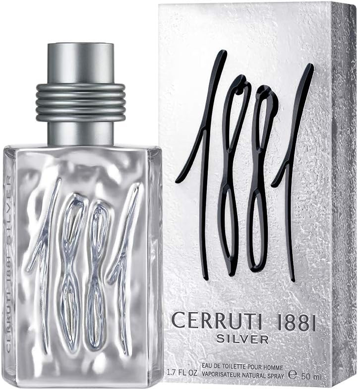 Cerruti 1881 Silver Eau De Toilette 50ml Aftershave - Iconic fragrance from an Approved Stockist