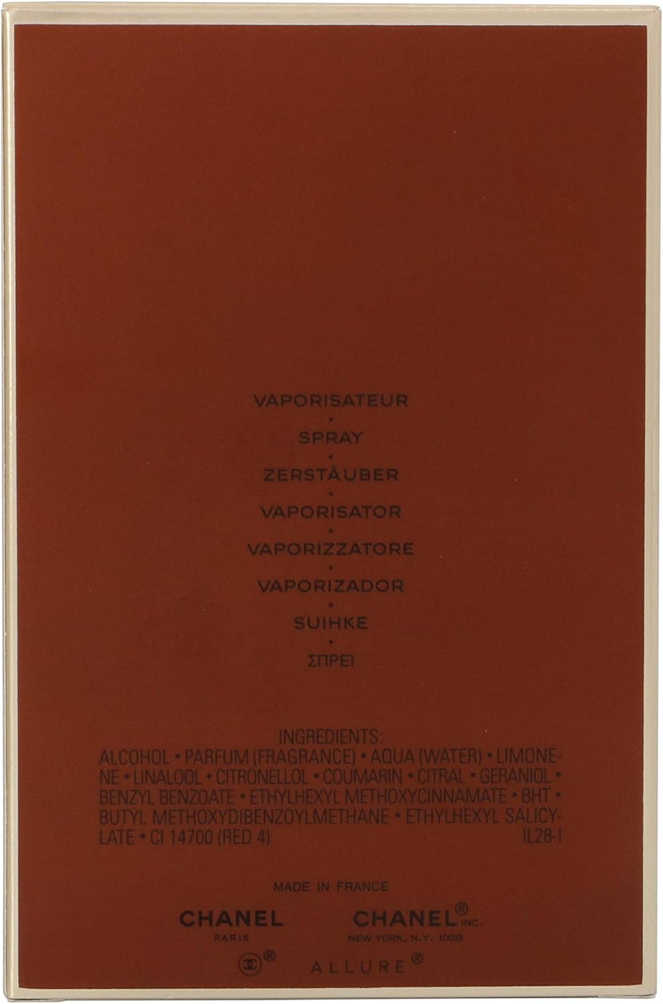 Chanel Eau de Toilette, 100 ml