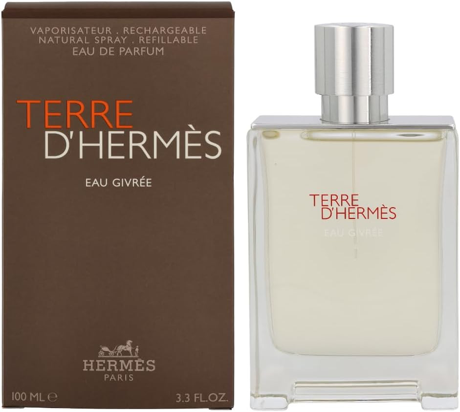Terre DHermes Eau Givree by Hermes for Men - 3.3 oz EDP Spray