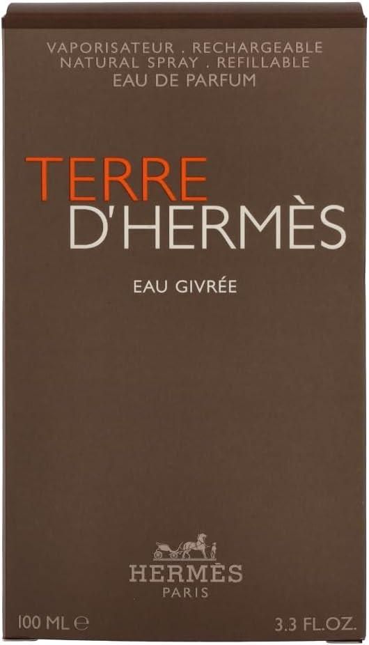 Terre DHermes Eau Givree by Hermes for Men - 3.3 oz EDP Spray